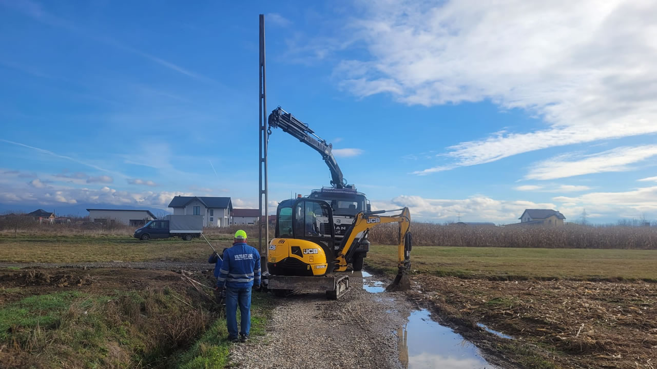 Extinderea infrastructurii energetice în Lăpușel: lucrări majore pe străzile Toamnei și Macului