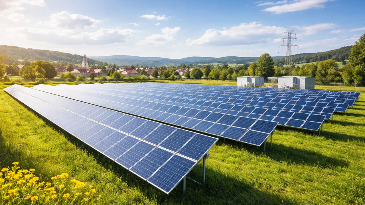 Recea investește în energie verde: contract semnat pentru o centrală electrofotovoltaică de 0,4 MW