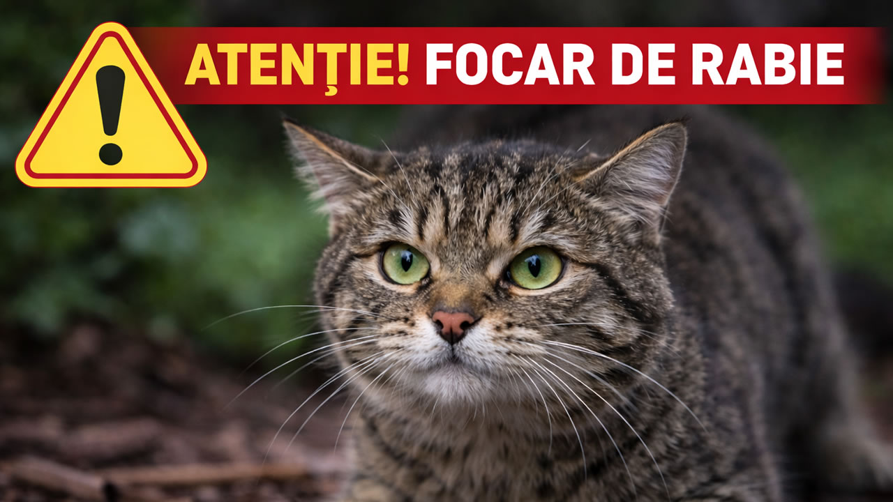 Planul de măsuri activat pentru combaterea focarului de rabie din localitatea Faurești, comuna Copalnic Mănăștur, județul Maramureș